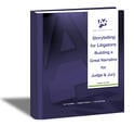 storytelling for lawyers litigators litigation support courtroom narrative icon