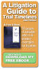 litigation trial timelines