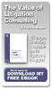 value of litigation consulting ebook a2l