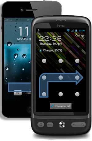 android slide to unlock patent