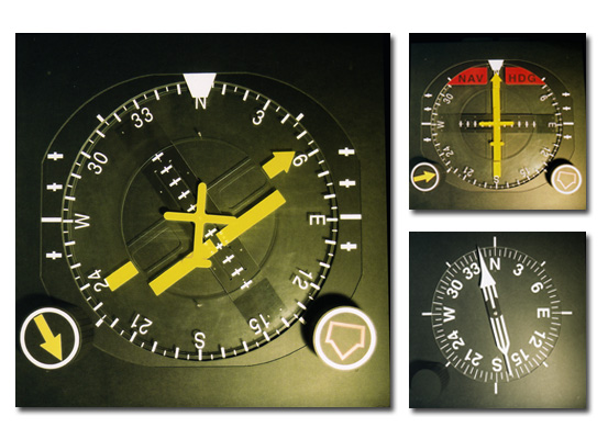 flight instruments scale model demonstrative evidence