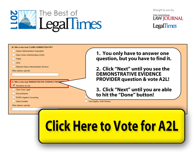 demonstrative evidence provider a2l consulting washington dc litigation graphics
