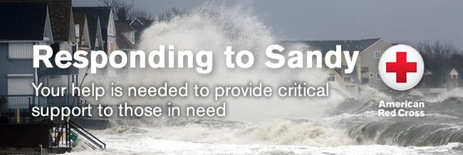 trial graphics consultants support Sandy red cross relief