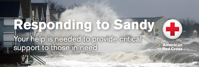 trial graphics consultants support Sandy red cross relief