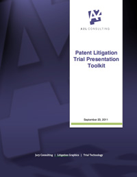 patent litigation trial presentation toolkit