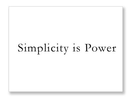 simplicity is power a2l litigation consultants