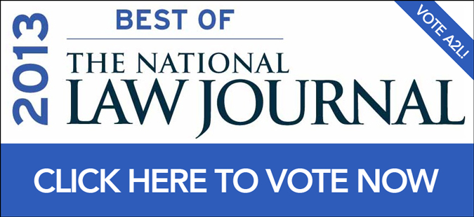 best of national law journal 2013 nlj vote a2l consulting