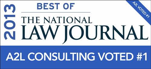 a2l consulting voted best demonstrative evidence consultants best of nlj 2013