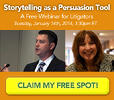 storytelling in litigation webinar